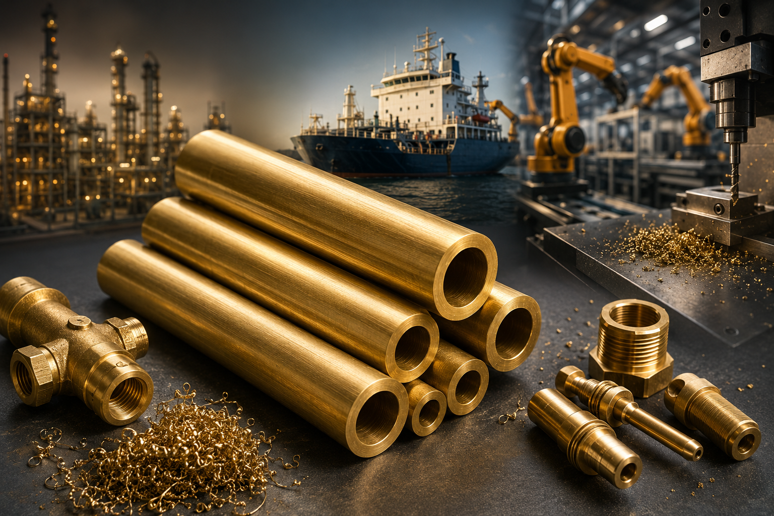 Choose Brass Hollow Rods