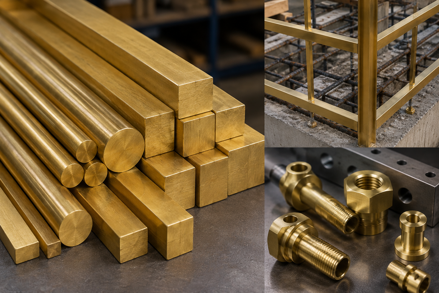 Benefits of Using Brass Bars in Construction and Fabrication